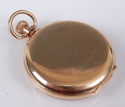 Lot 2540 - A George V gent's 9ct gold cased open face...