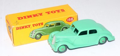 Lot 1975 - A Dinky Toys No. 158 Riley saloon comprising...