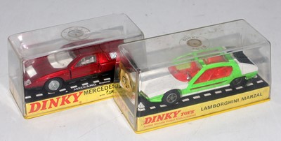 Lot 1980 - A Dinky Toys plastic cased diecast race car...