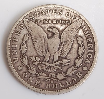 Lot 2175 - U.S.A. 1901 Morgan dollar, obv; Liberty head...