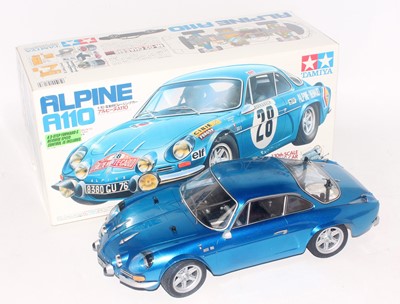 Lot 1527 - A Tamiya model No. 58168 1/10 scale kit built...