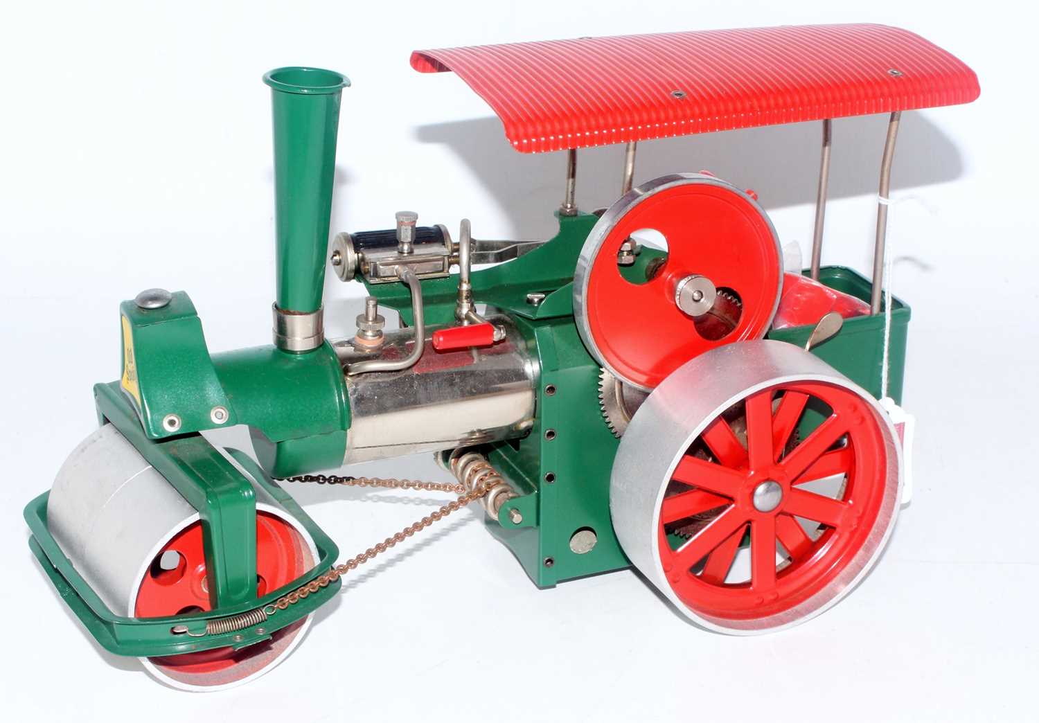 Lot 24 - A Wilesco Old Smoky steam roller traction...