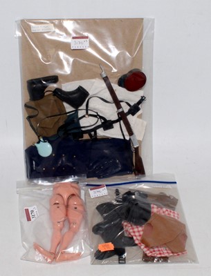 Lot 3170 - A collection of Action Man outfits,...