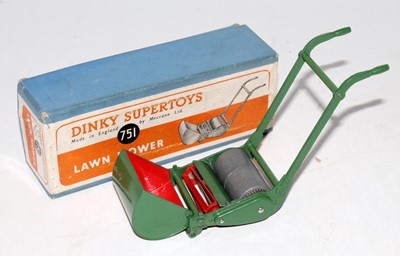 Lot 1988 - A Dinky Toys No. 751 Lawnmower comprising of...