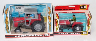 Lot 1231 - A Britains farm tractor window boxed diecast...