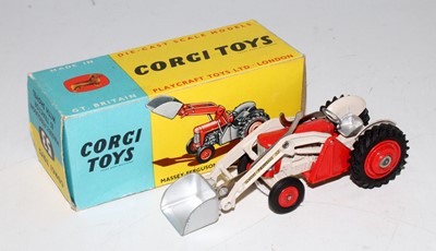 Lot 1655 - A Corgi Toys No. 53 Massey Ferguson 65 tractor...