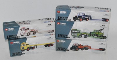 Lot 2652 - Five various boxed Corgi Classics Heavy...