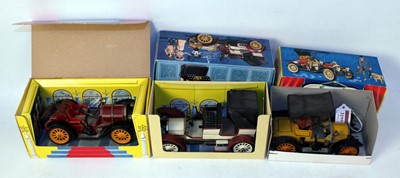 Lot 1013 - A Schuco Old Timer boxed tinplate and...