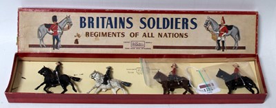 Lot 1252 - A Britains set No. 201 General Staff Officers...