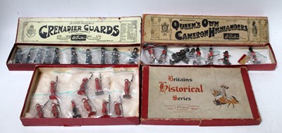 Lot 1254 - A Britains boxed soldier group to include a No....