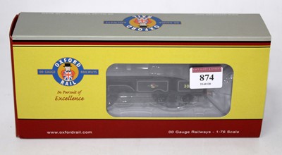 Lot 874 - An Oxford Rail Adams Radial 4-4-2T in BR lined...