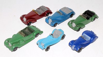 Lot 2012 - Six various loose Dinky Toy 30 series diecasts,...