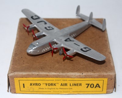 Lot 2032 - A Dinky Toys No. 70A Avro York Airliner...