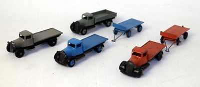 Lot 2038 - Six various loose Dinky Toy early series...