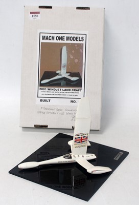 Lot 1550 - A Mach One Models 1/43 scale resin and white...