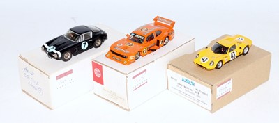 Lot 1565 - An AMR, Mini racing kits and Axel R 1/43 scale...