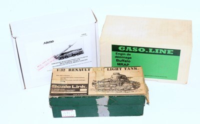 Lot 1571 - A Gasoline Scale Link and Armo white metal and...