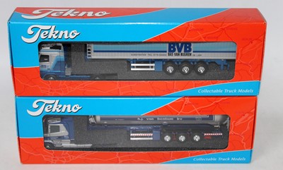 Lot 2682 - A Tekno 1/50 scale Dutch road transport...