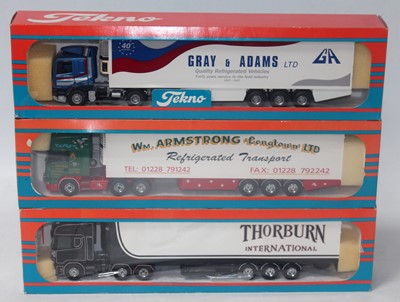 Lot 2688 - A Tekno 1/50 scale British Collection road...