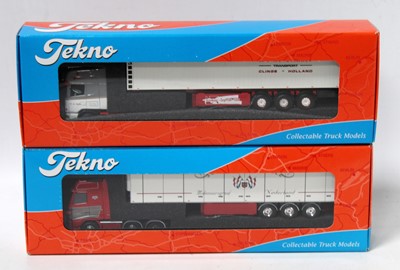 Lot 2703 - A Tekno 1/50 scale Dutch road transport...