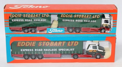 Lot 2728 - A Tekno 1/50 scale Eddie Stobart related road...