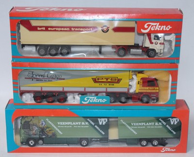 Lot 2729 - A Tekno 1/50 scale European Road Haulage...