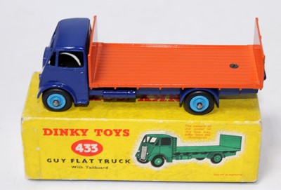 Lot 2058 - A Dinky Toys No. 433 guy flat truck comprising...