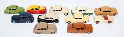 Lot 2067 - Eleven various loose Dinky Toy playworn and...