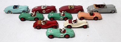 Lot 2070 - Ten various loose playworn and repainted Dinky...