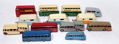 Lot 2071 - 13 various loose Dinky Toy playworn public...