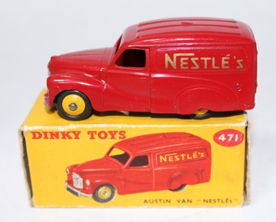 Lot 2080 - A Dinky Toys No. 471 Austin Nestles delivery...