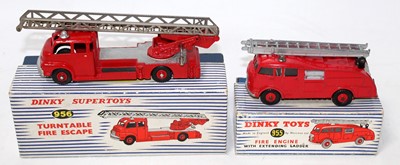 Lot 2093 - A Dinky Toys emergency services boxed diecast...