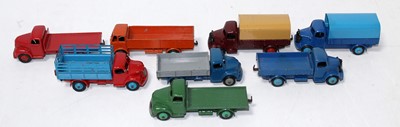 Lot 2099 - Eight various loose playworn Dinky Toy diecast...