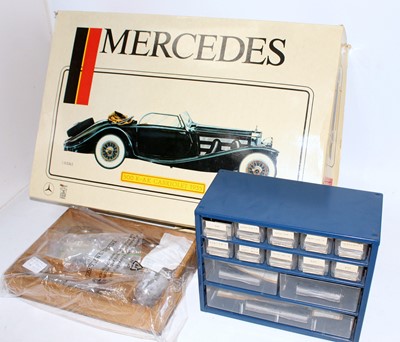 Lot 1575 - A Pocher kit No. K/74 1/8 scale plastic white...