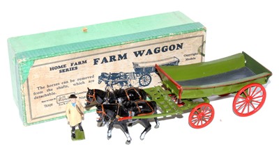 Lot 1298 - A Britains Home Farm Series No. 5F horse drawn...