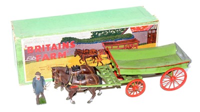 Lot 1300 - A Britains Home Farm Series No. 5F farm wagon,...