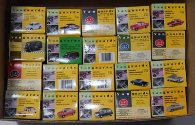 Lot 2752 - 20 various boxed as issued Vanguards 1/43...