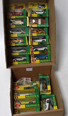 Lot 2760 - 18 boxed Politoys window boxed diecast...