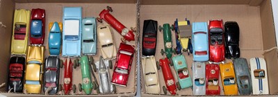 Lot 2115 - 28 loose Dinky Toy and other mixed Vintage...