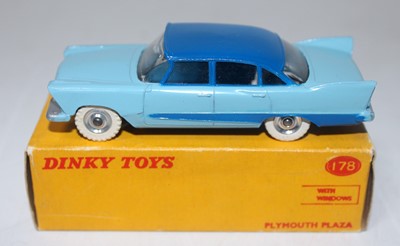 Lot 2120 - A Dinky Toys No. 178 Plymouth Plaza with...