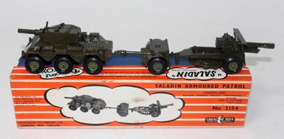 Lot 2782 - A Crescent Toys Saladin armoured patrol set...