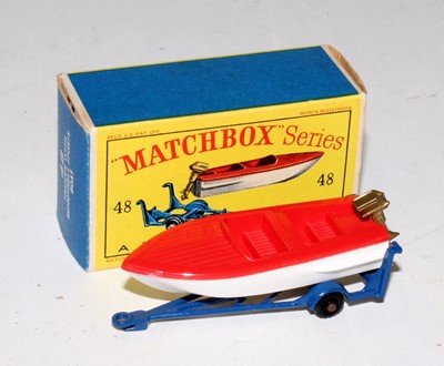 Lot 2337 - A Matchbox No. 48 trailer with removable...