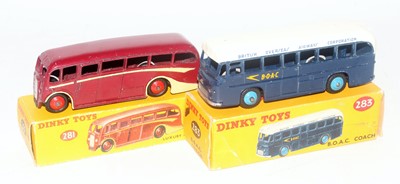 Lot 2122 - A Dinky Toys boxed public transport diecast...