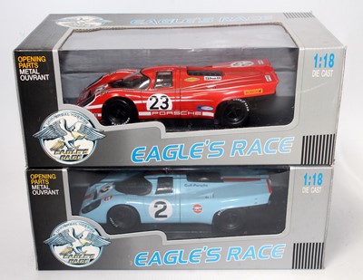 Lot 2792 - An Eagles Race Universal Hobbies 1/18 scale...