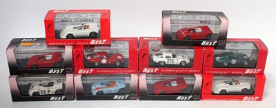 Lot 2804 - A Model Best boxed 1/43 scale diecast racing...