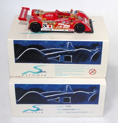 Lot 2807 - A Spark Models 1/43 scale resin racing car...