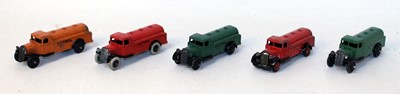 Lot 2143 - A Dinky Toys early series petrol tanker...