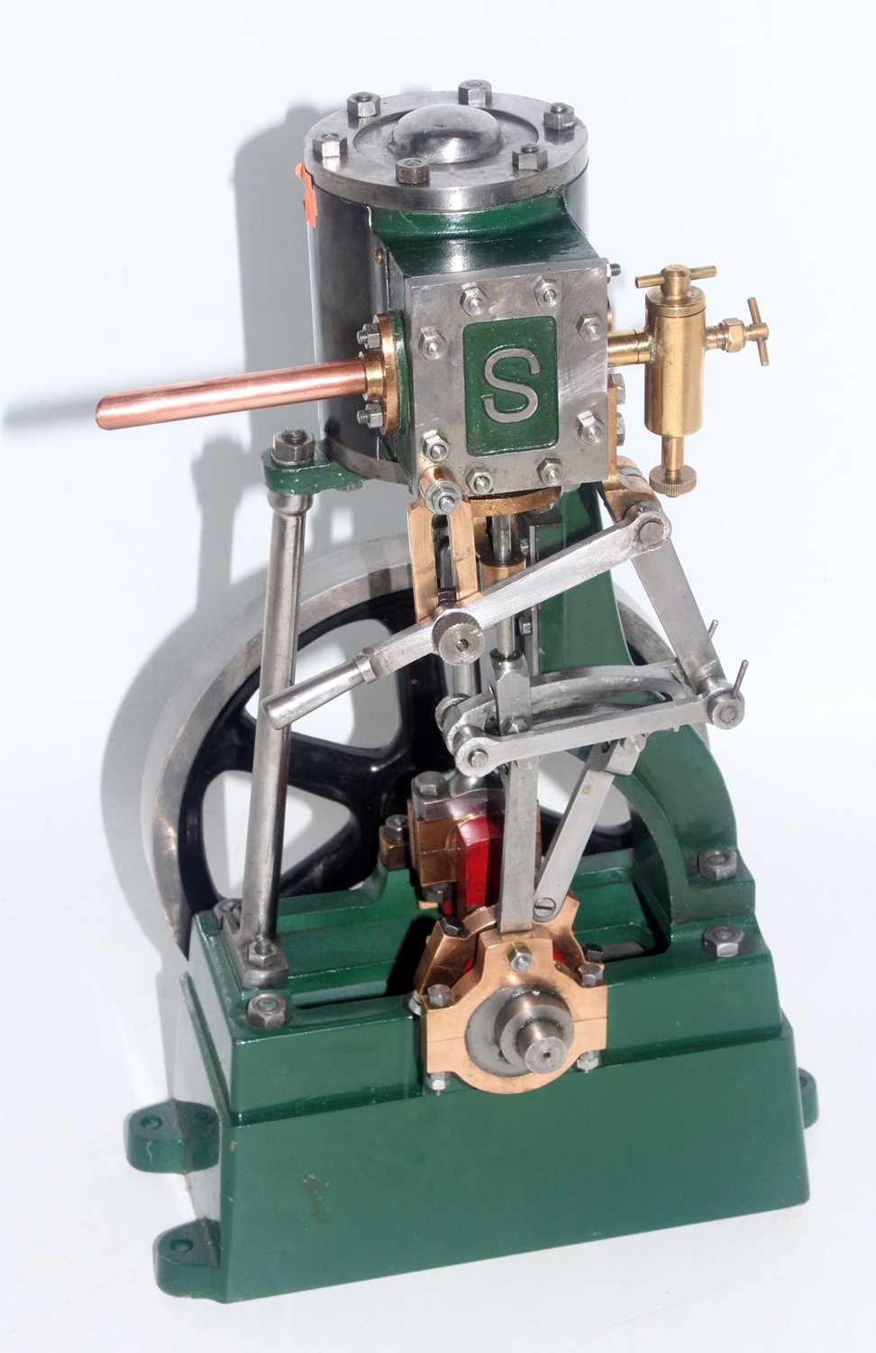 Lot 80 - A Stuart Turner vertical engine with 7 inch...