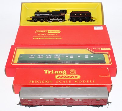 Lot 946 - Hornby R450 LMS black Fowler 4-4-0 engine and...