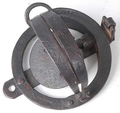 Lot 356 - * An early 20th century pole trap, having 3...
